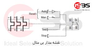 نقشه مدار بی متال - المان صنعت برتر سپهر